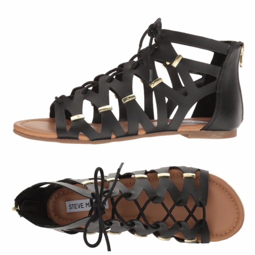 Steve Madden Boho Glam Gladiator Sandals 8.5M
